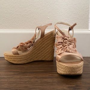 Vera Wang platform shoes, only worn once.